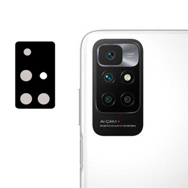 Folie camera Xiaomi Redmi 10 2022 Mocolo Back Lens, negru