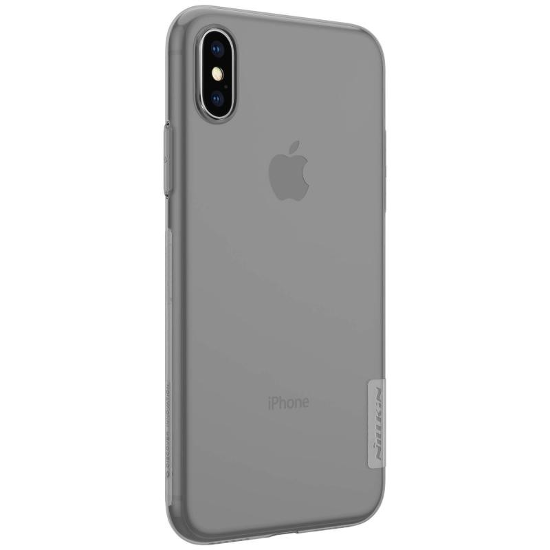 Husa Apple iPhone X, iPhone 10 Nillkin Nature UltraSlim Fumuriu