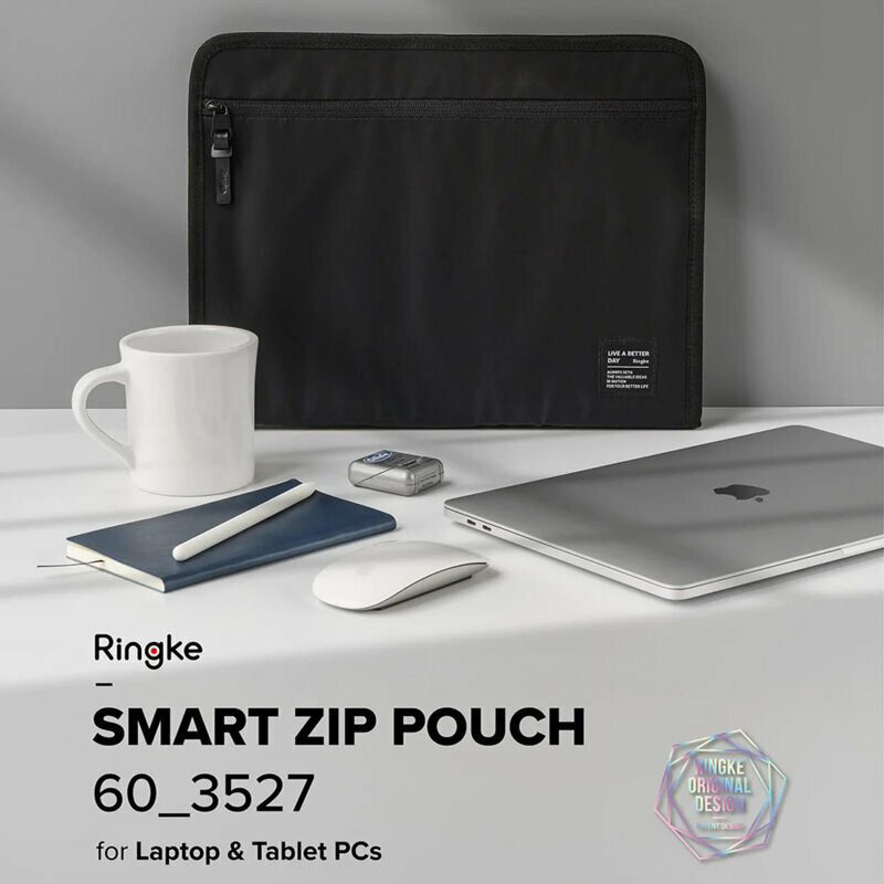 Husa Huawei MatePad Pro 12.6 2021 Ringke Smart Zip Pouch, bej