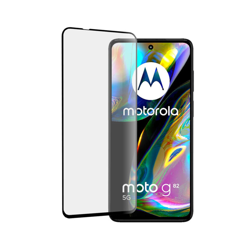 Folie sticla Motorola Moto G82 5G Mocolo 2.5D Full Glue, negru