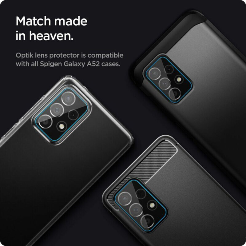 Folie camera Samsung Galaxy A52s 5G Techsuit Full Glass, negru