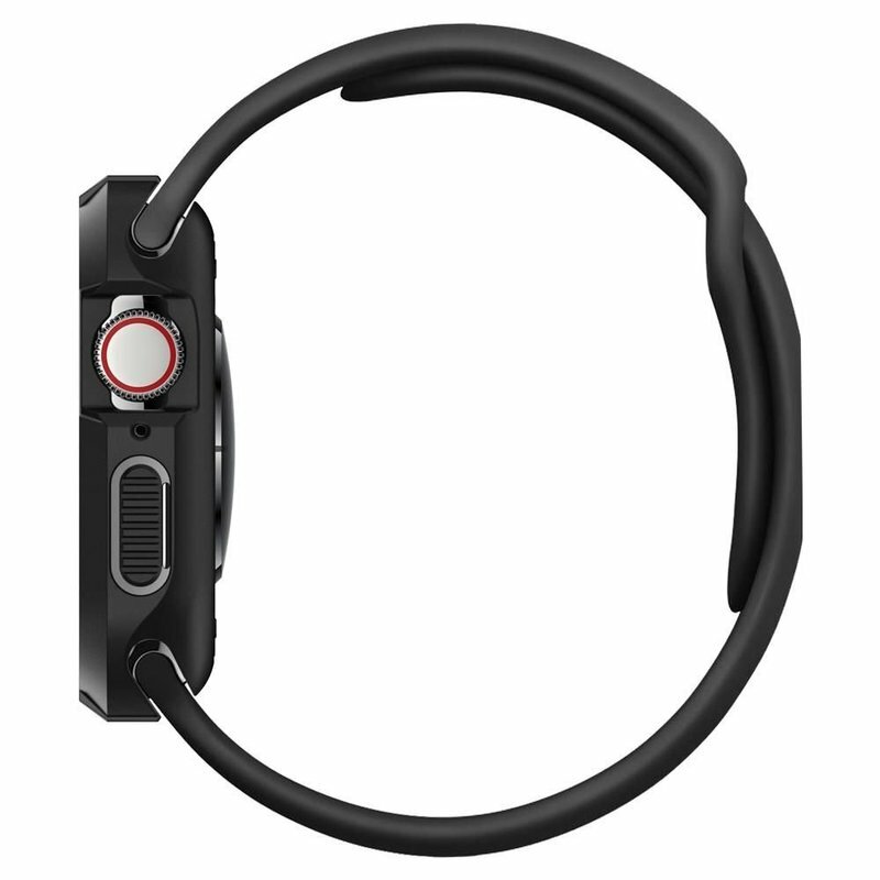 Husa Apple Watch 5 44mm Spigen Rugged Armor - Black