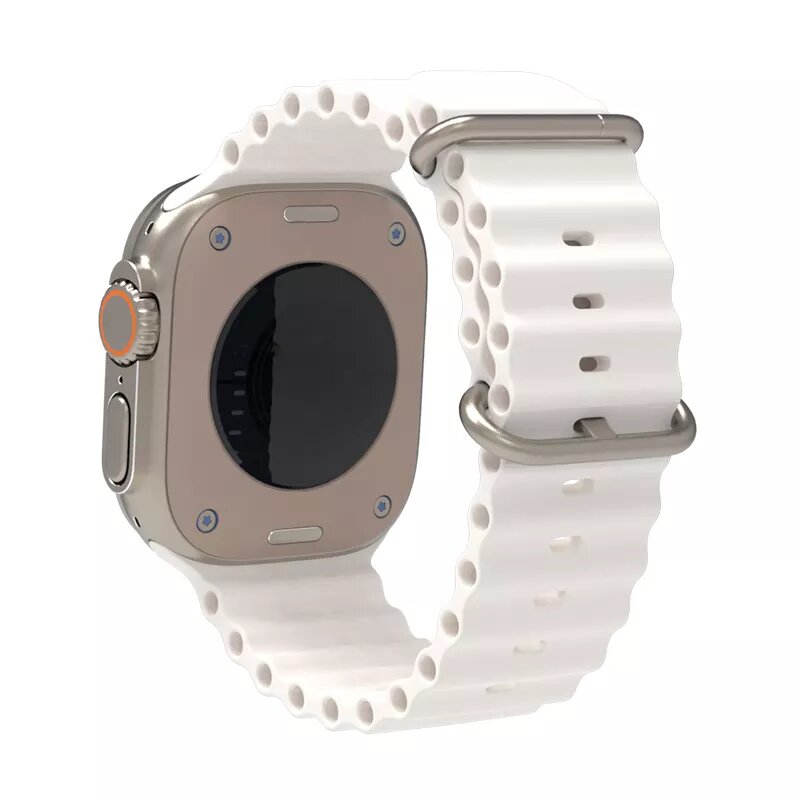 Curea Apple Watch 4 44mm Techsuit, alb, W038
