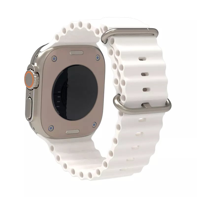 Curea Apple Watch 5 44mm Techsuit, alb, W038