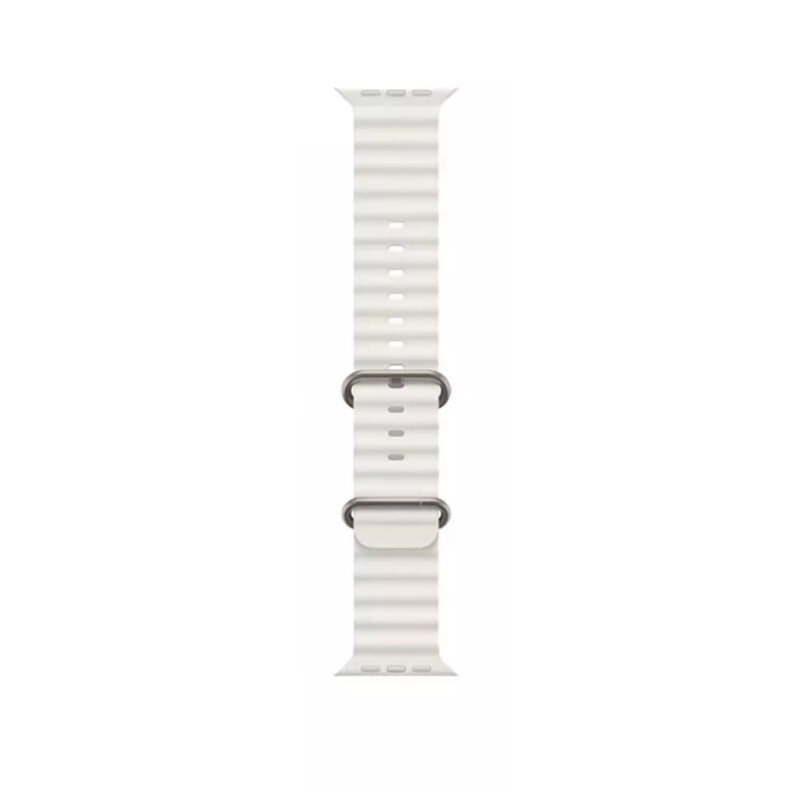 Curea Apple Watch 8 45mm Techsuit, alb, W038