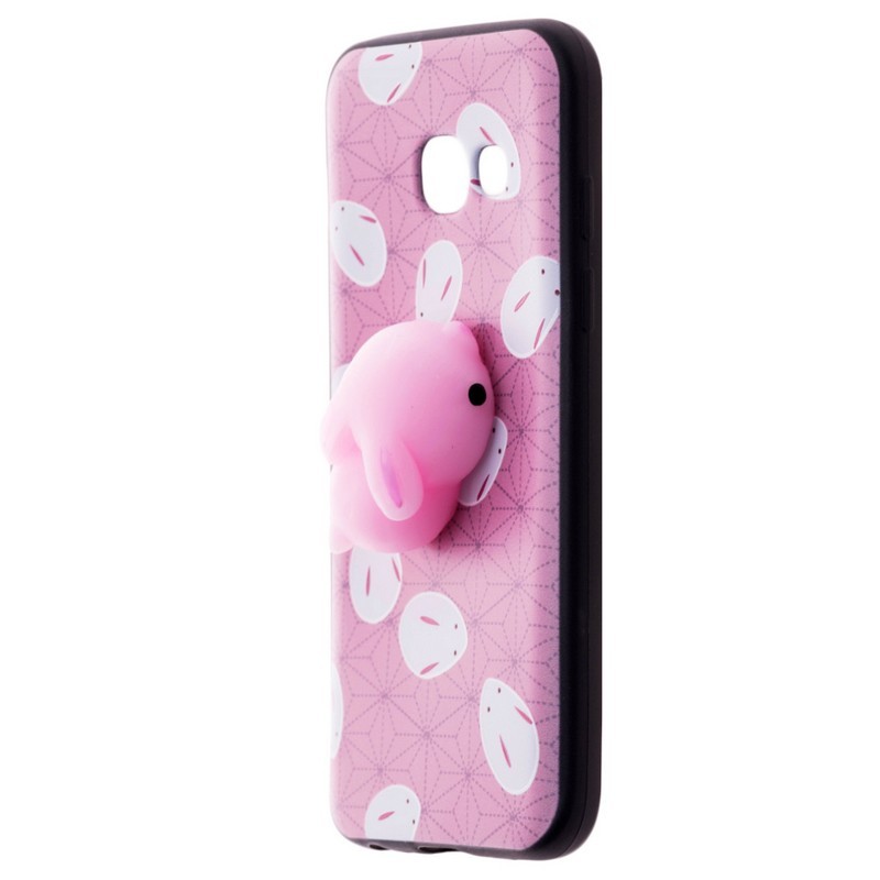 Husa Anti-Stres Samsung Galaxy A5 2017 A520 3D Bubble - Pink Rabbit