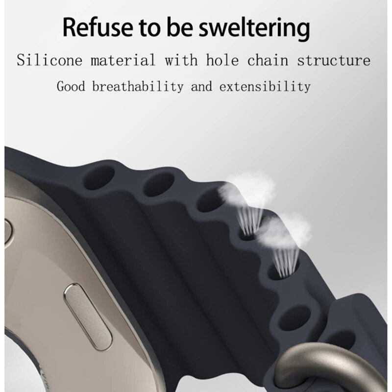 Curea Apple Watch 5 44mm Techsuit, bordo, W038