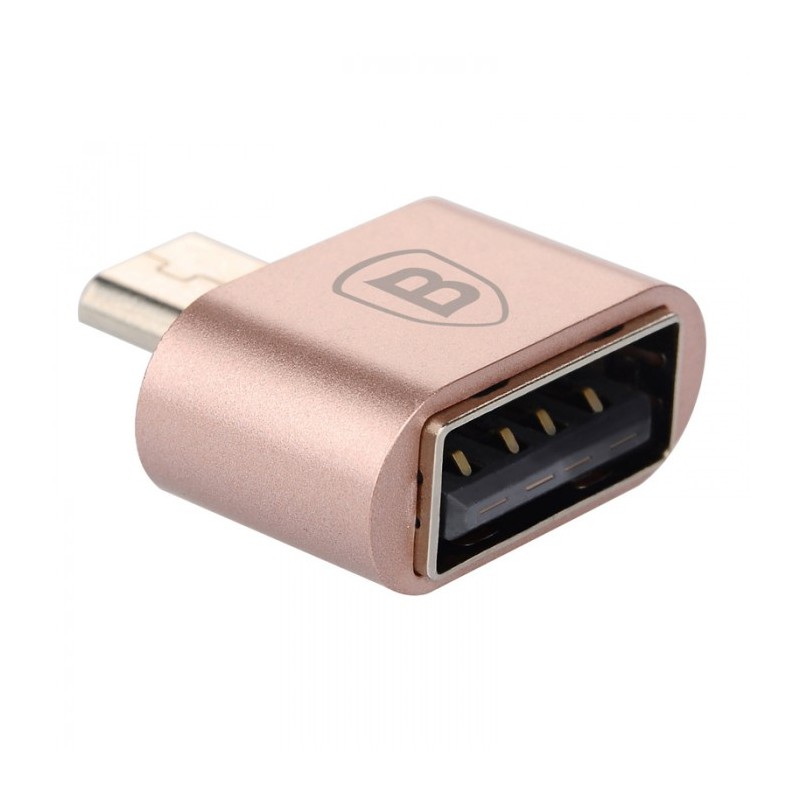 Convertor Baseus USB - Micro-Usb- Rose Gold