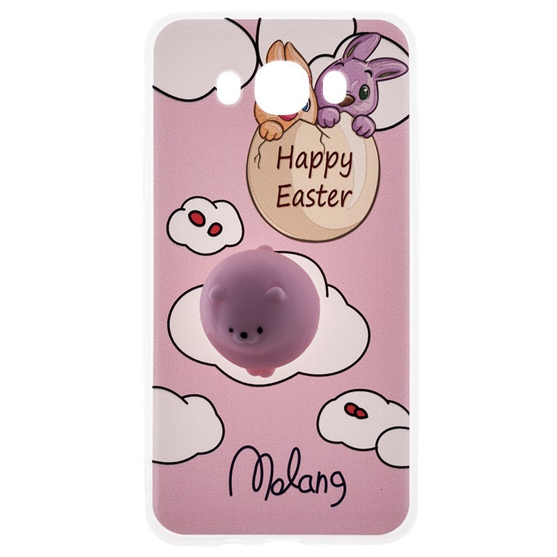 Husa Anti-Stres Samsung Galaxy J7 2016 J710 3D Bubble - Easter Bunny