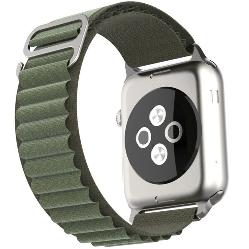 Curea Apple Watch SE 2 (2022) 44mm Techsuit, verde, W037