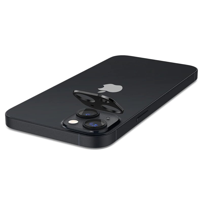 Folie camera iPhone 14 Plus Techsuit Full Glass, negru