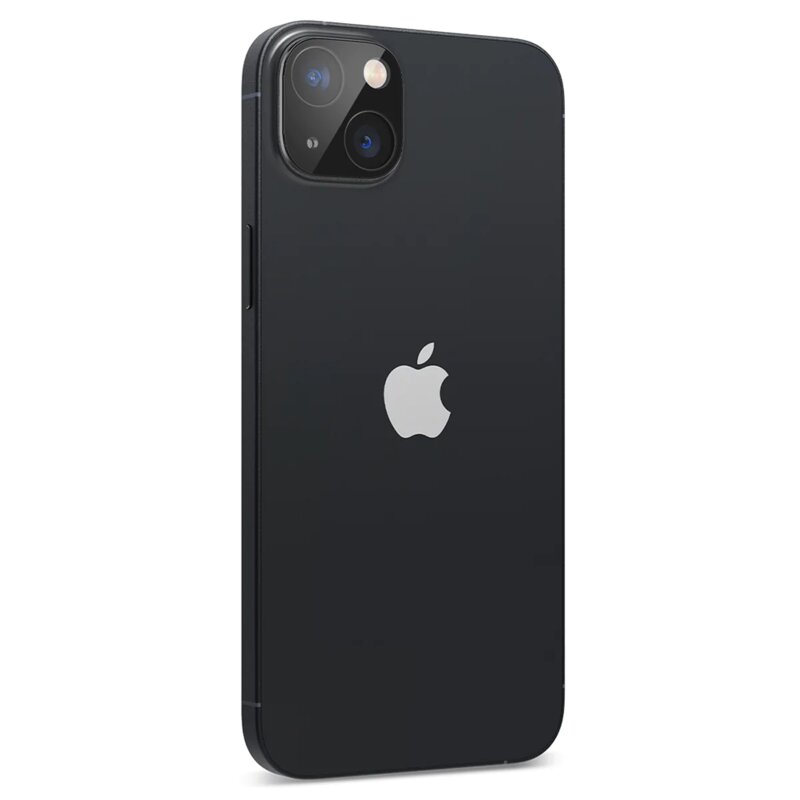 Folie camera iPhone 14 Plus Techsuit Full Glass, negru