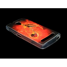 Husa Allview V1 Viper S Silicon Gel TPU Burning Musical Note