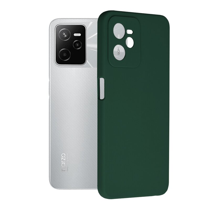 Husa Realme Narzo 50A Prime Techsuit Soft Edge Silicone, verde