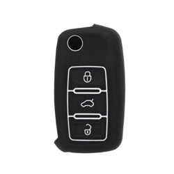 Husa cheie VW Polo, Scirocco/Skoda/Seat, Techsuit 2001.05, alb