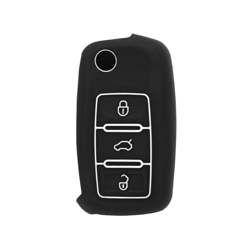 Husa cheie VW Polo, Scirocco/Skoda/Seat, Techsuit 2001.05, alb