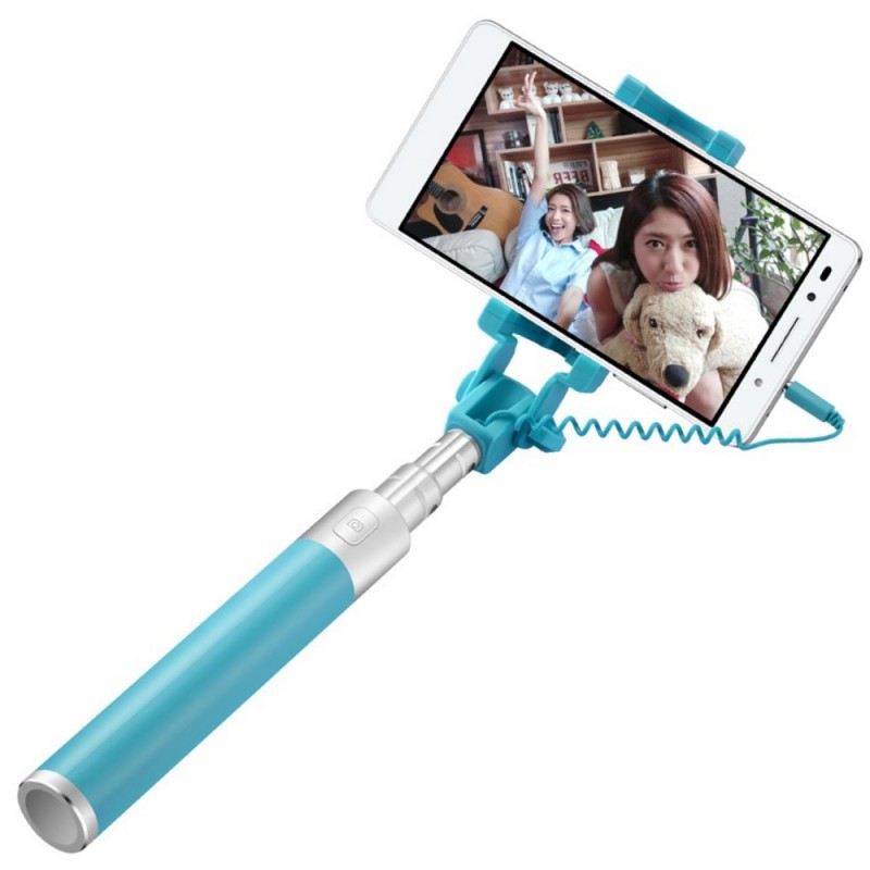 Suport Selfie Huawei AF11 Jack 3.5mm - Albastru