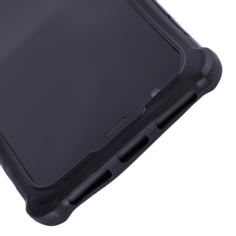 Husa Silicon Universala pentru telefoane intre 4.5 - 5.0 inch - Negru