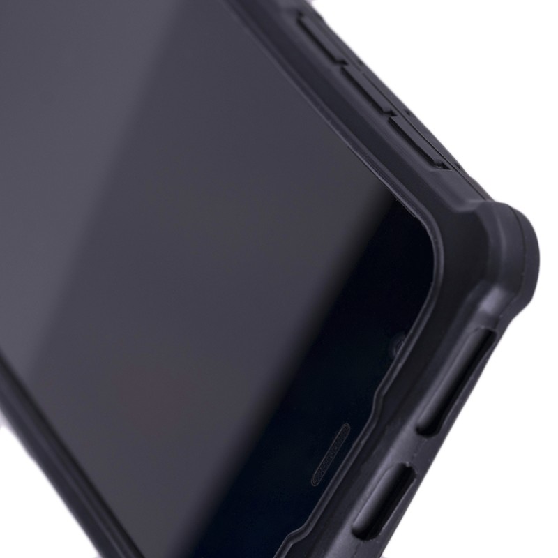 Husa Silicon Universala pentru telefoane intre 4.5 - 5.0 inch - Negru