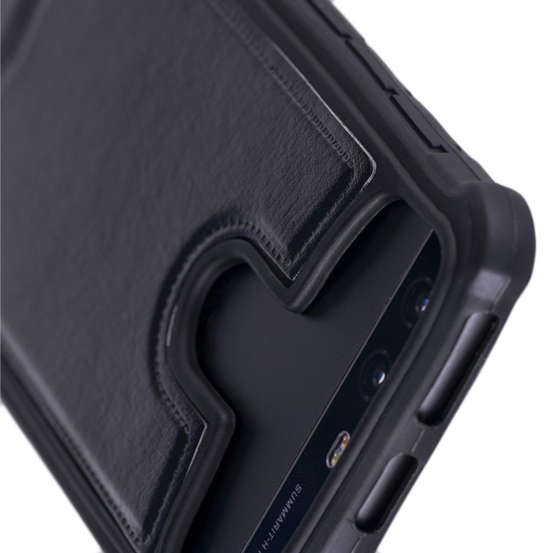 Husa Silicon Universala pentru telefoane intre 4.5 - 5.0 inch - Negru