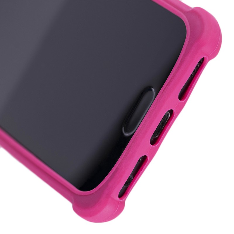 Husa Silicon Universala pentru telefoane intre 5.5 - 6.0 inch - Roz