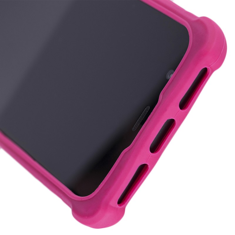 Husa Silicon Universala pentru telefoane intre 5.5 - 6.0 inch - Roz