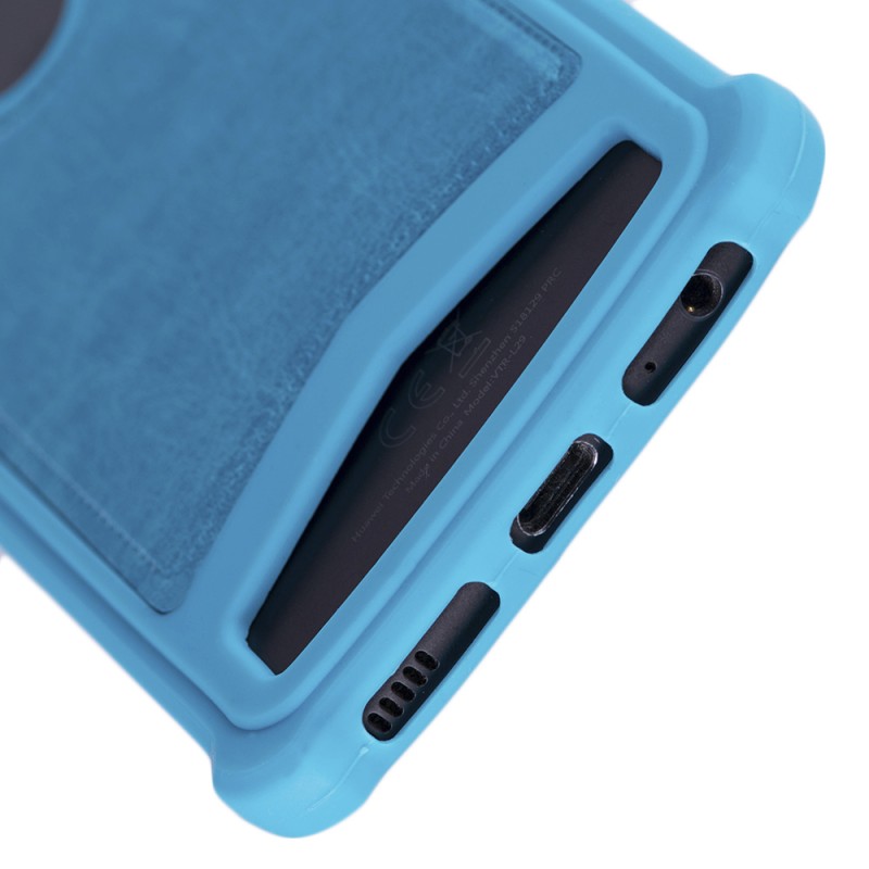 Husa Silicon Universala pentru telefoane intre 5.5 - 6.0 inch - Albastru