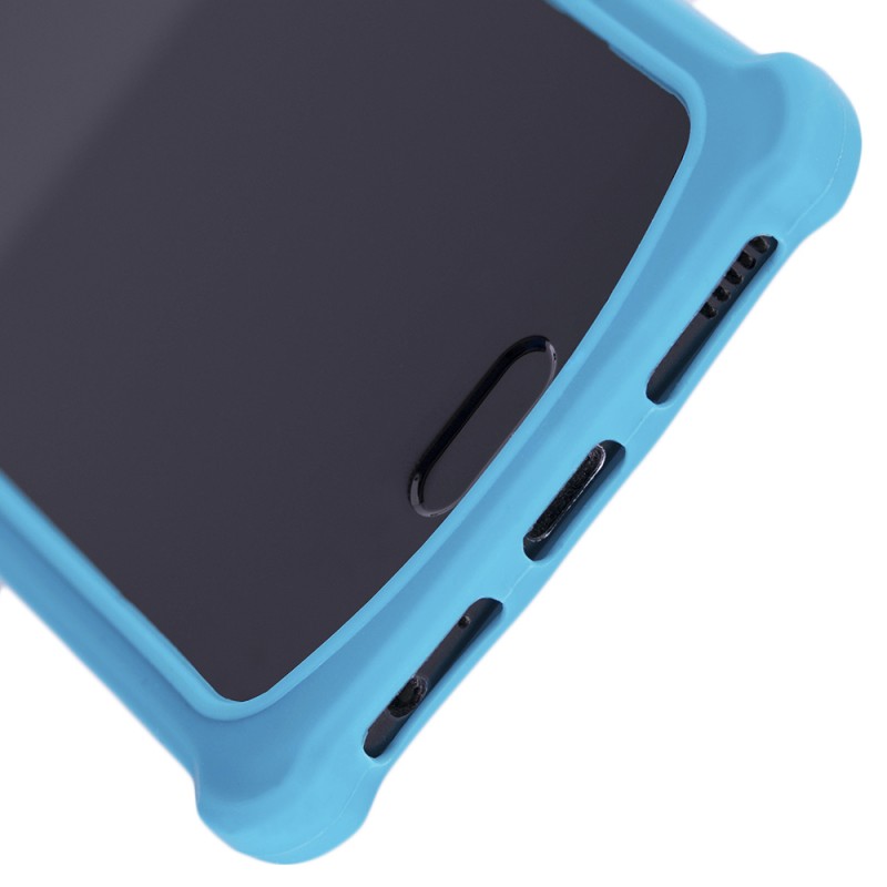 Husa Silicon Universala pentru telefoane intre 5.5 - 6.0 inch - Albastru