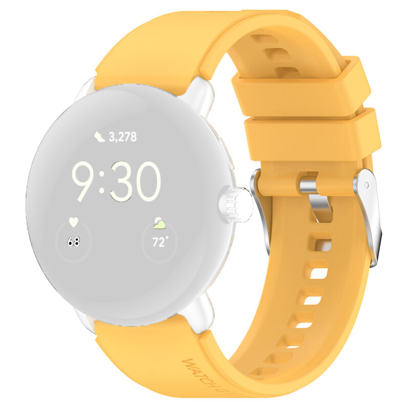 Curea Fossil Gen 6 22mm Techsuit, galben, W026