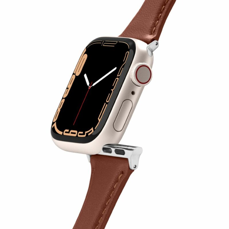 Curea Apple Watch 2 38mm Spigen Cyrill Kajuk, maro
