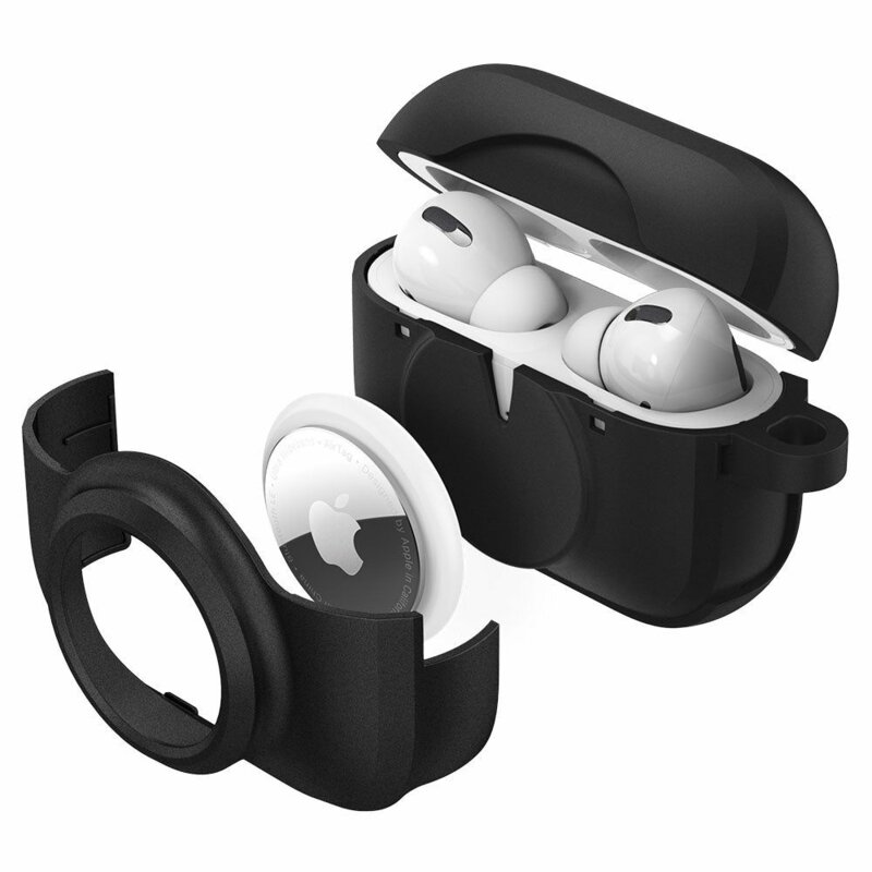 Husa Apple AirPods Pro 2 Spigen Tag Armor Duo, negru