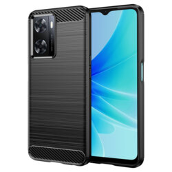 Husa OnePlus Nord N20 SE Techsuit Carbon Silicone, negru