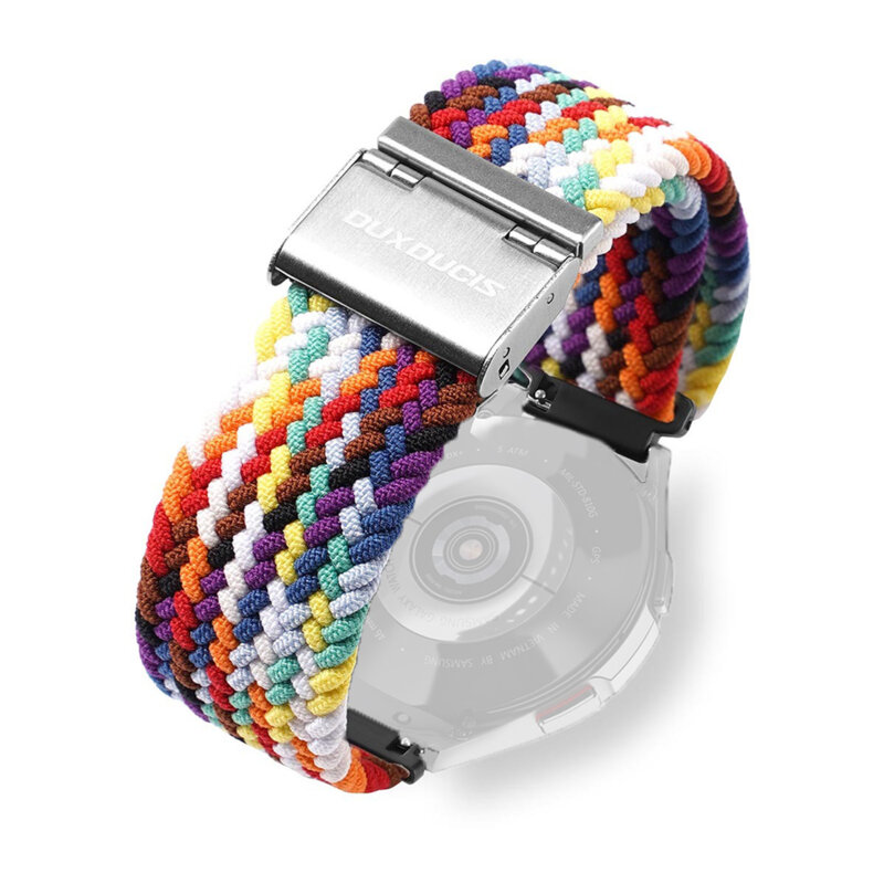 Curea Samsung Galaxy Watch4 Classic 42mm Dux Ducis Mixture II Version, Rainbow