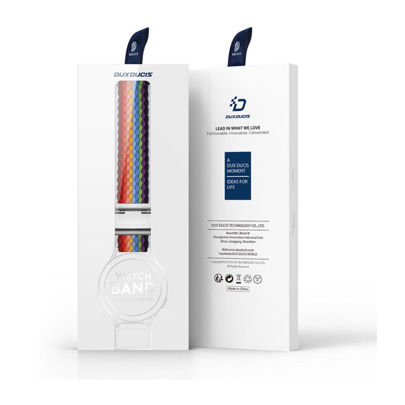 Curea Amazfit Bip S Lite Dux Ducis Mixture II Version, PaleStripes