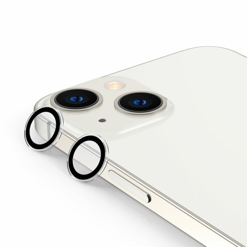 Folie sticla camera iPhone 14 Plus ESR Lens Protector, negru