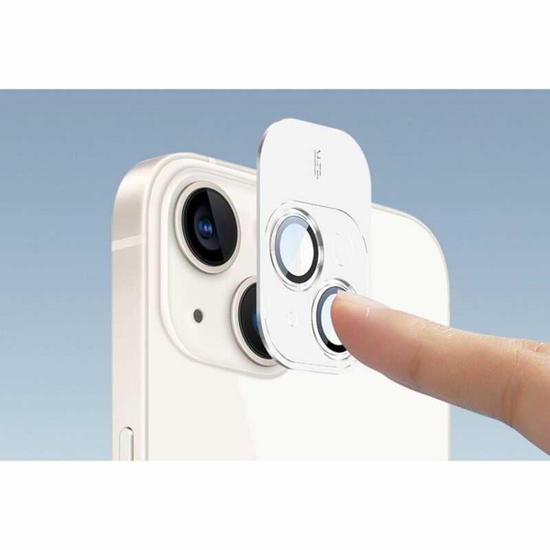 Folie sticla camera iPhone 14 Plus ESR Lens Protector, negru