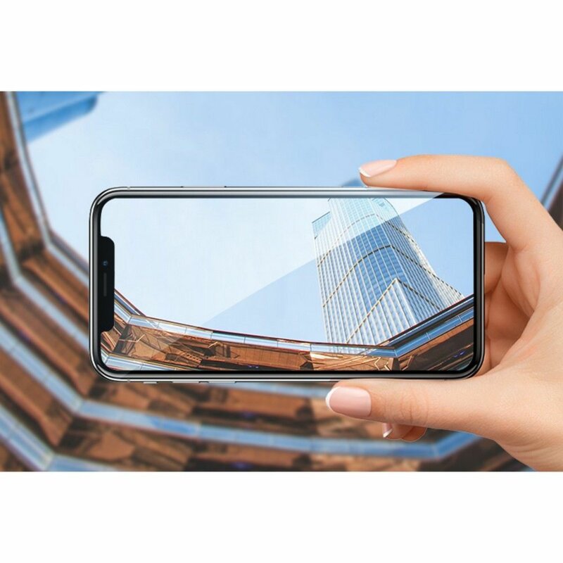 Folie sticla camera iPhone 14 Plus ESR Lens Protector, negru