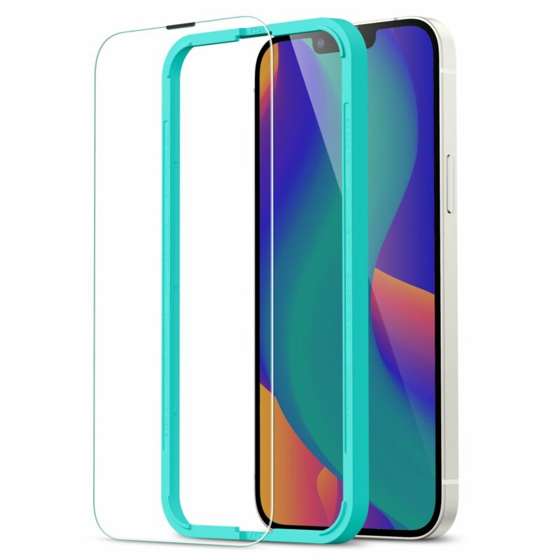 Folie sticla iPhone 13 Pro ESR Screen Shield, transparenta