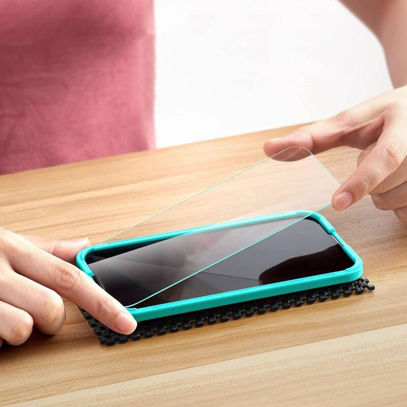 Folie sticla iPhone 13 Pro ESR Screen Shield, transparenta