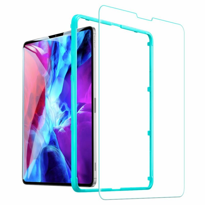 Folie sticla iPad Pro 2018 12.9 A1876/A1983 ESR Tempered Glass 9H, transparenta