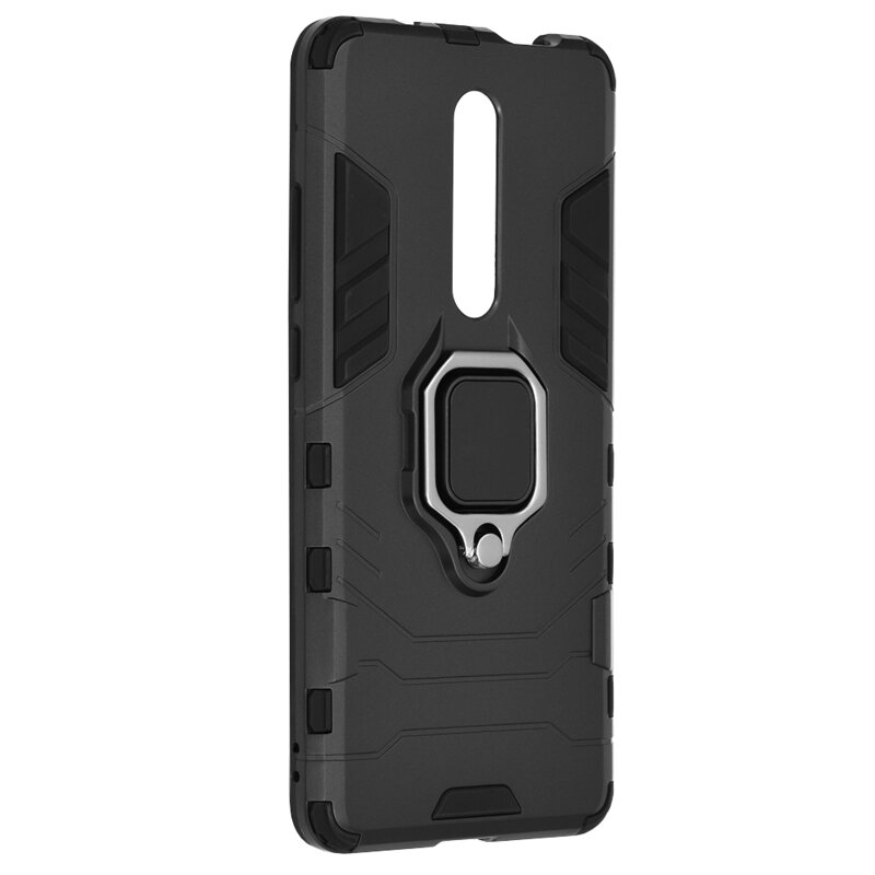 Husa Xiaomi Mi 9T Pro Techsuit Silicone Shield, negru