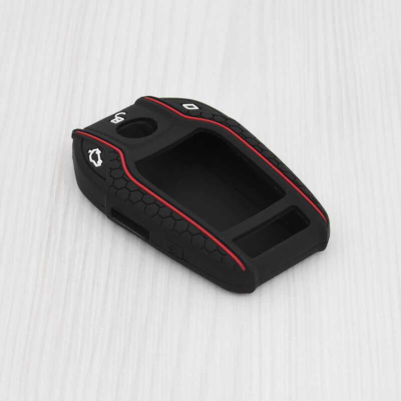 Husa cheie smart pentru Porsche cu display LCD, Techsuit 2013.06