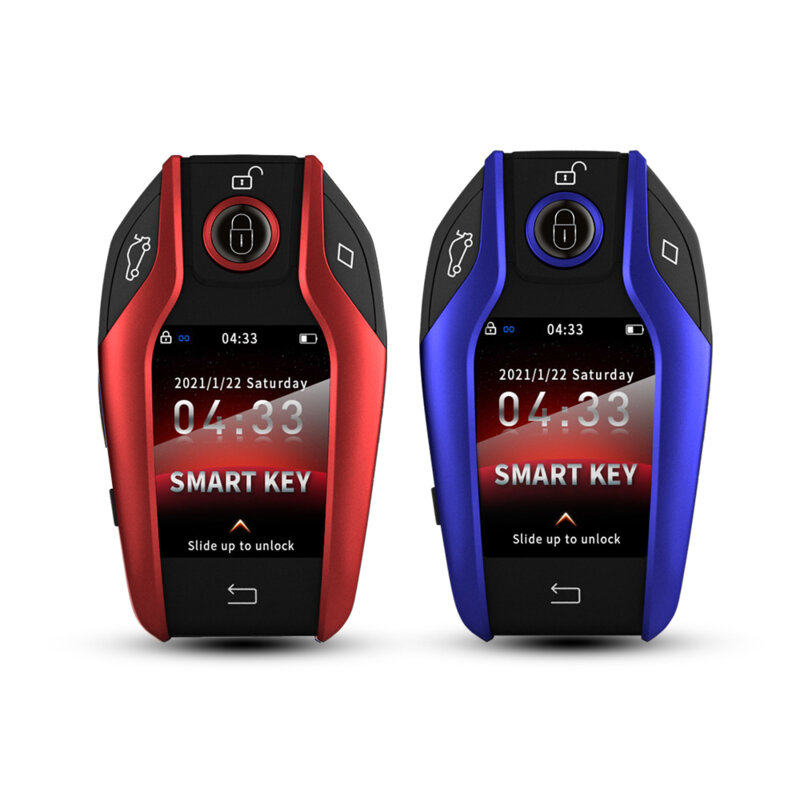 Husa cheie smart pentru Porsche cu display LCD, Techsuit 2013.06
