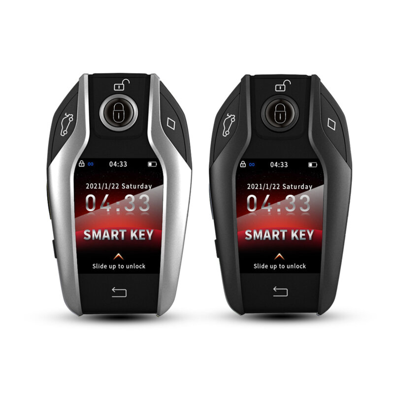 Husa cheie smart pentru Porsche cu display LCD, Techsuit 2013.06