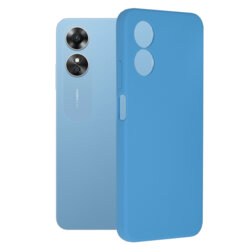 Husa Oppo A17 Techsuit Soft Edge Silicone, albastru
