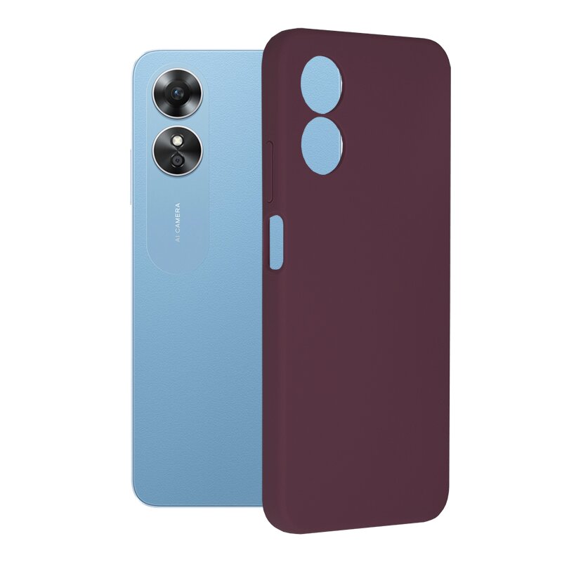 Husa Oppo A17 Techsuit Soft Edge Silicone, violet