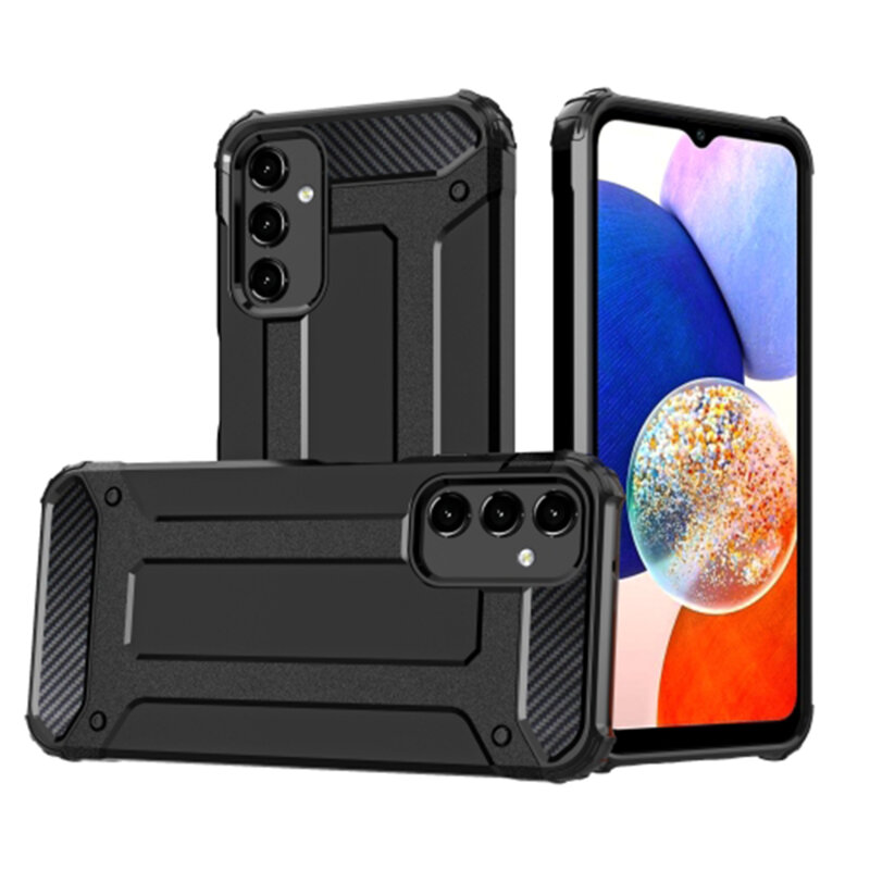 Husa Samsung Galaxy A14 5G Techsuit Hybrid Armor, negru