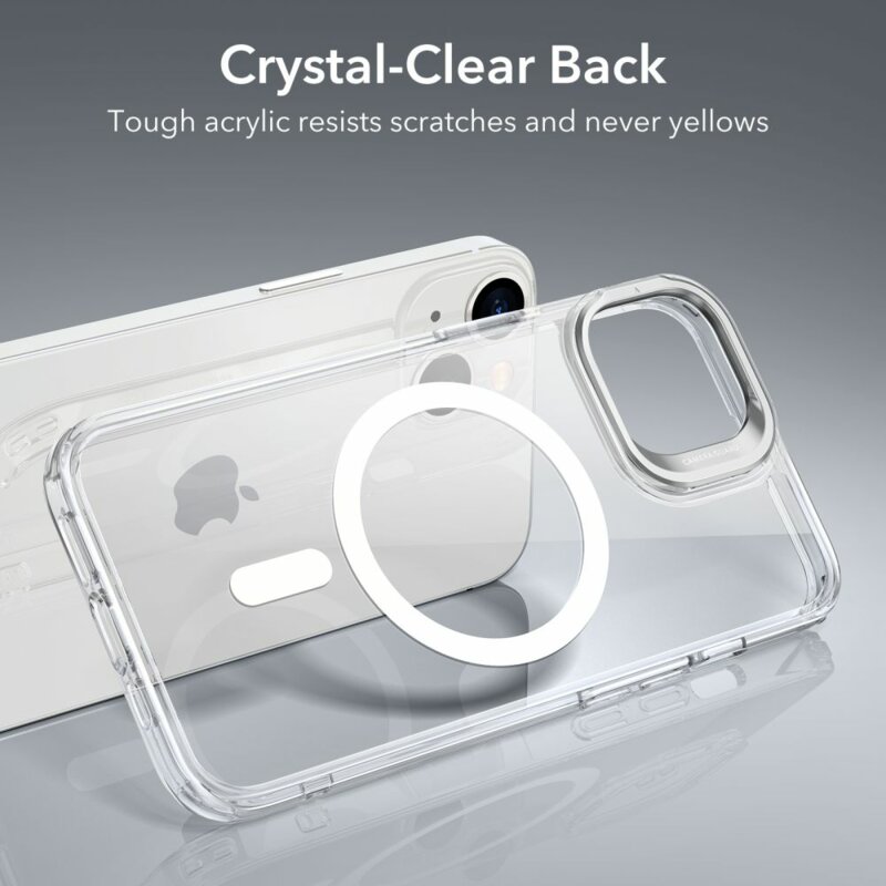 Husa iPhone 14 / iPhone 13 ESR Classic Kickstand HaloLock, transparenta