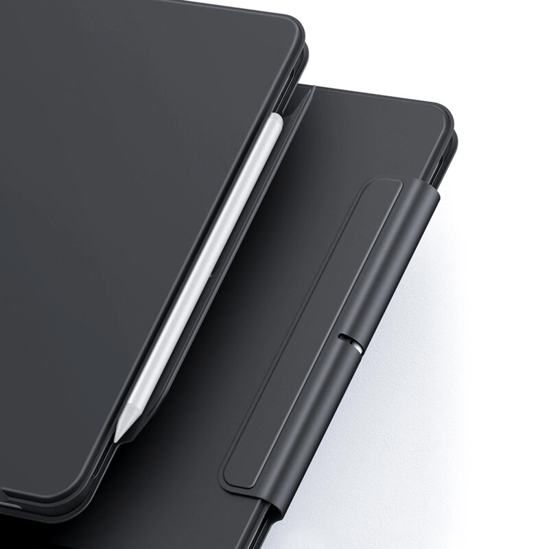 Husa cu tastatura iPad Air 5 (2022) ESR Ascend Keyboard, negru