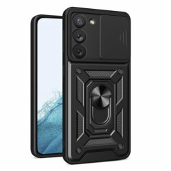 Husa Samsung Galaxy S22 5G protectie camera Techsuit CamShield Series, negru